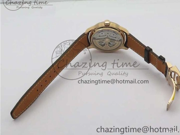 MIROTIME 0218 Compact Portugieser Perpetual Calendar IW503302 RG V9F 1:1 Best Edition White Dial on Brown Leather Strap A 7113